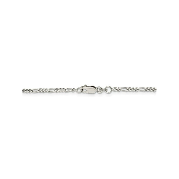 925 Sterling Silver 9mm Fancy Diamond-cut Open Link Cable Chain Necklace Bracelet or Anklet 